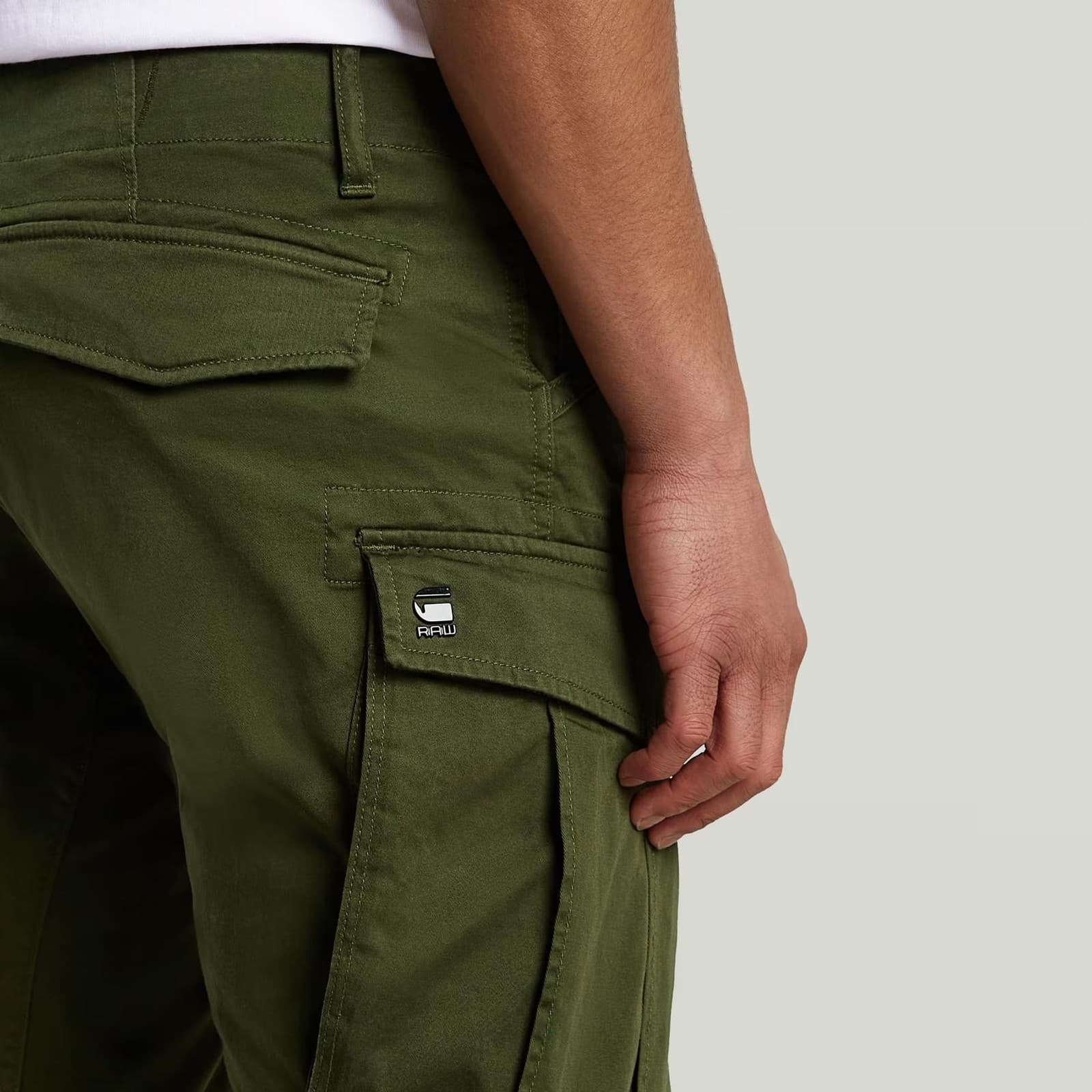 G-Star Raw Men's Rovic Zip Regular Tapered Cargo Pants Green 29 x 34 $150 Value - Thumbnail 5