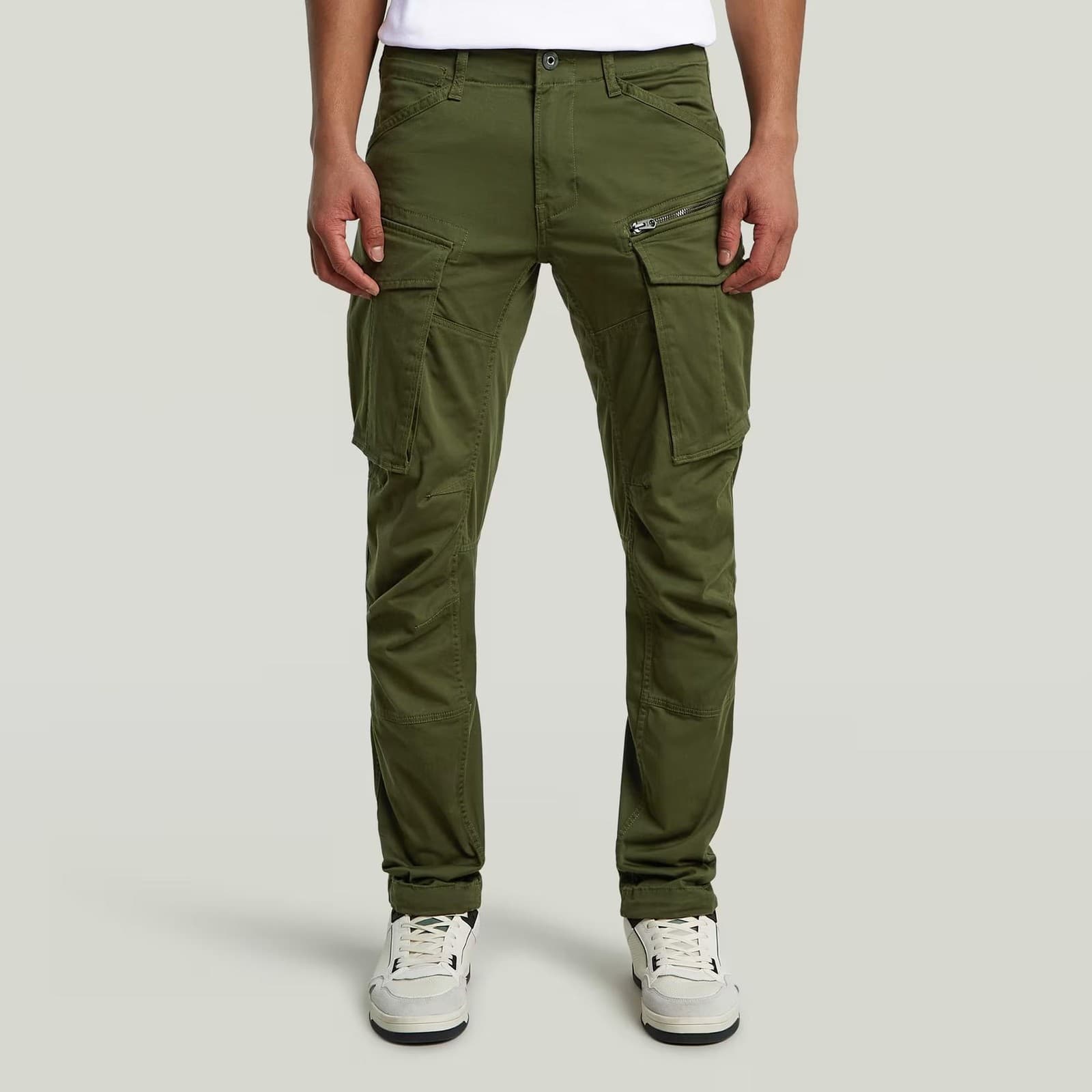 G-Star Raw Men's Rovic Zip Regular Tapered Cargo Pants Green 29 x 34 $150 Value - Thumbnail 8