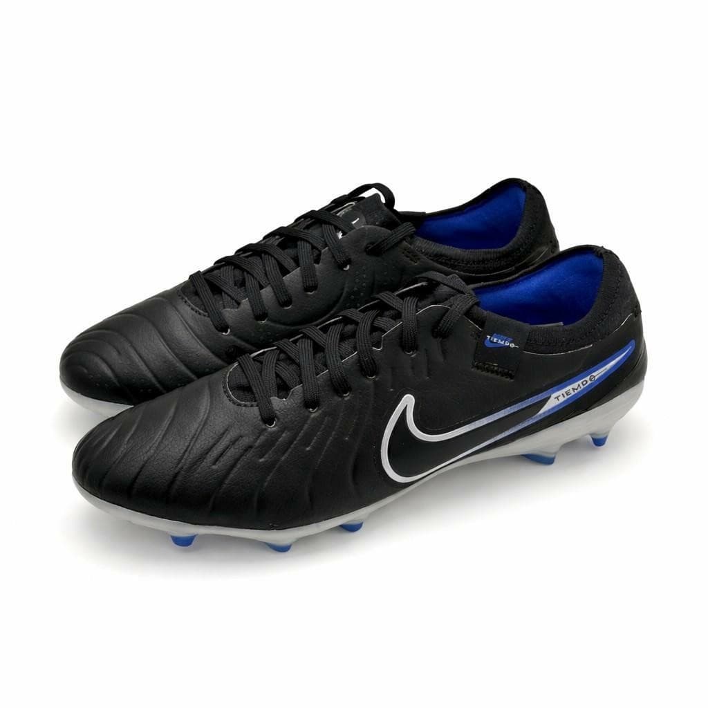 Nike Men's Tiempo 10 Pro Play Firm/Artificial Ground Soccer Cleats Black Size 12 - Thumbnail 9