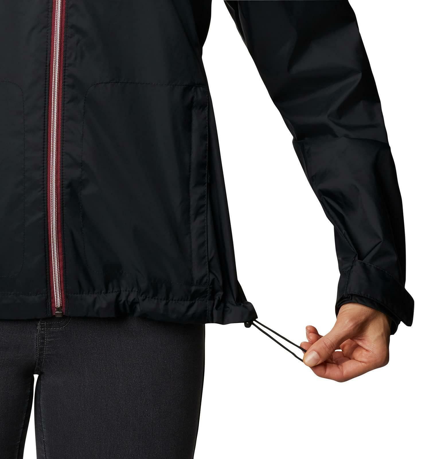 Columbia Women's Florida State Seminoles Waterproof Hooded Jacket XL Black - Thumbnail 5