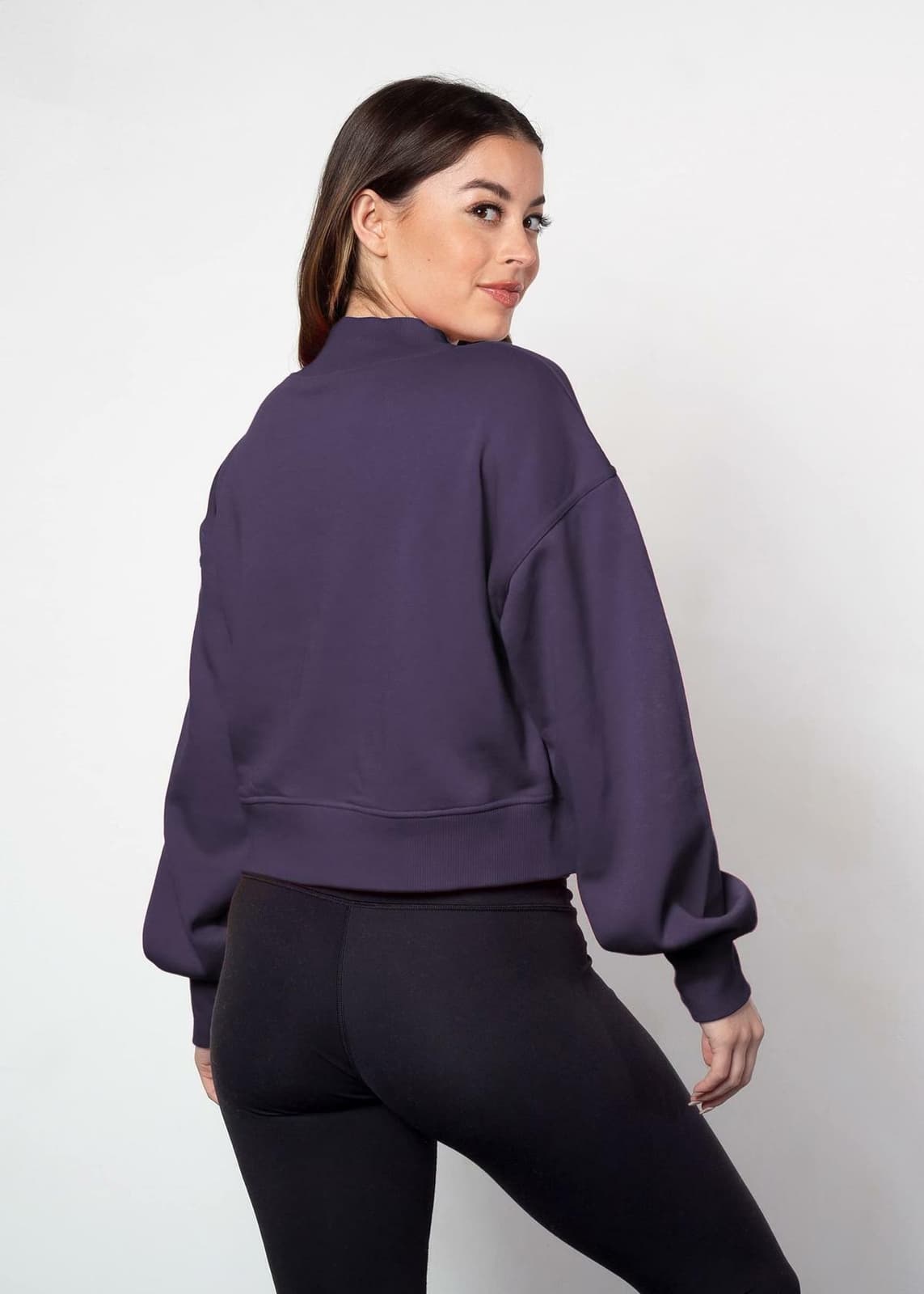 Chicka-D Women's Kansas State Wildcats Hailey Pullover Sweatshirt Purple X-Large - Thumbnail 3