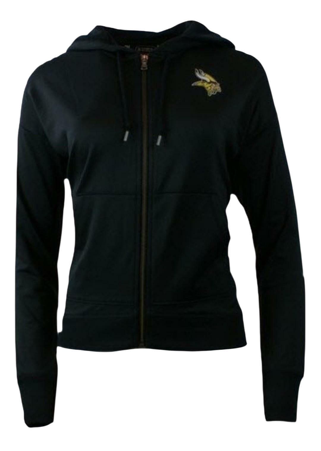Under Armour Women's Minnesota Vikings ColdGear Combine Full Zip Hoodie Medium - Thumbnail 2