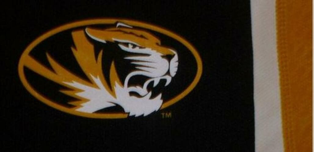 Nike Men's Dri-Fit Missouri Tigers Performance Fly Shorts Black X-Large - Thumbnail 2