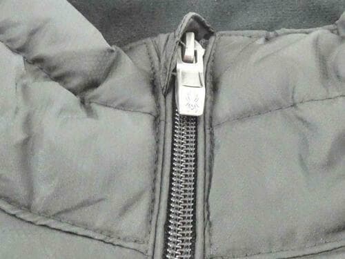 Spyder Men's Minnesota Golden Gophers Gameday Supreme Puffer Jacket Black 2XL - Thumbnail 7