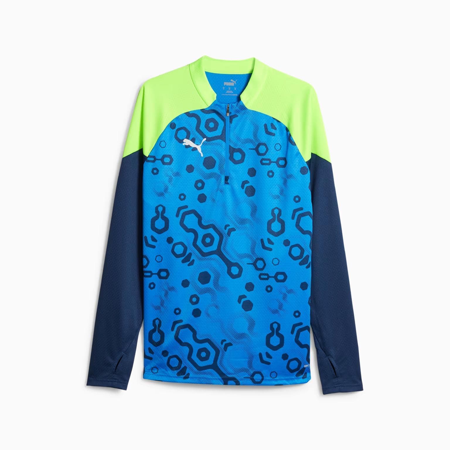 PUMA Men's individualCUP Quarter-Zip Pullover Soccer Jersey Top 2XL $62 Value - Thumbnail 5