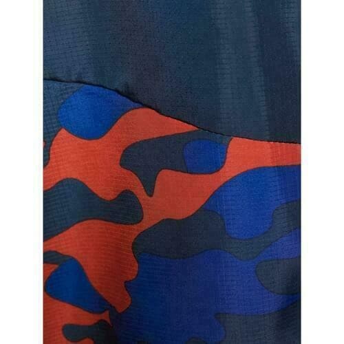 Russell Athletic Men's Camouflage Water Resistant Windbreaker Jacket Blue XL - Thumbnail 5