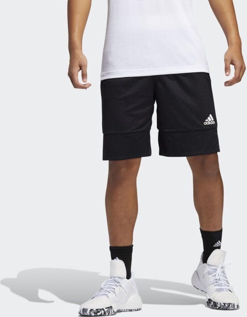 adidas Men's Climalite 3G Speed Reversible Polyester Shorts X-Large Black - Thumbnail 14