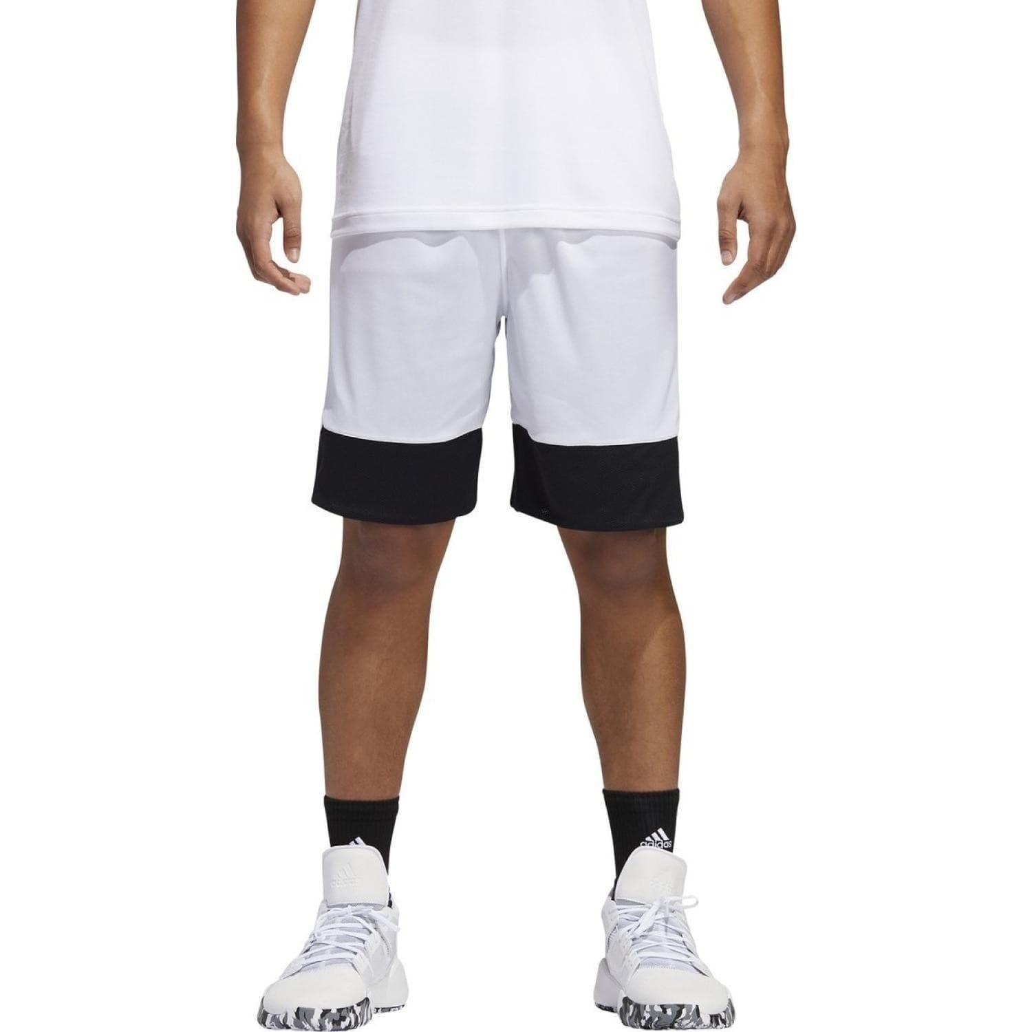 adidas Men's Climalite 3G Speed Reversible Polyester Shorts X-Large Black - Thumbnail 9