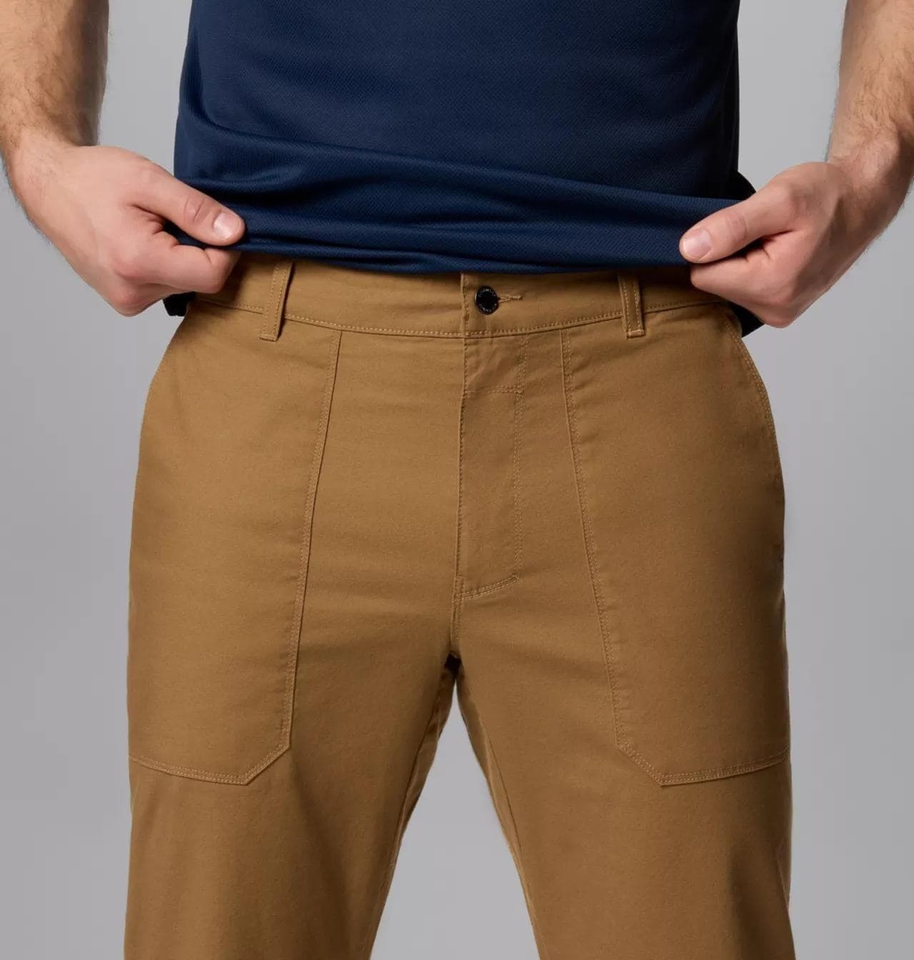 Columbia Men's ROC Flex Utility Pants Delta Brown 38x34 $100 Value - Thumbnail 9