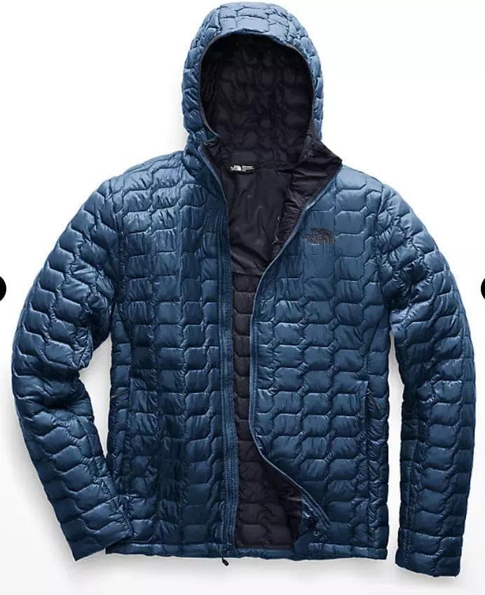 The North Face Men's ThermoBall Eco 2.0 Hooded Jacket Shady Blue 3XL $280 Value - Thumbnail 11