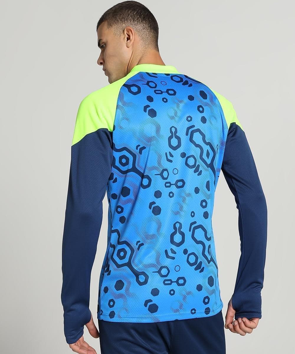 PUMA Men's individualCUP Quarter-Zip Pullover Soccer Jersey Top 2XL $62 Value - Thumbnail 3