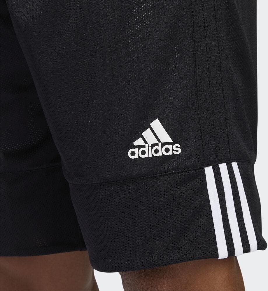 adidas Men's Climalite 3G Speed Reversible Polyester Shorts X-Large Black - Thumbnail 11