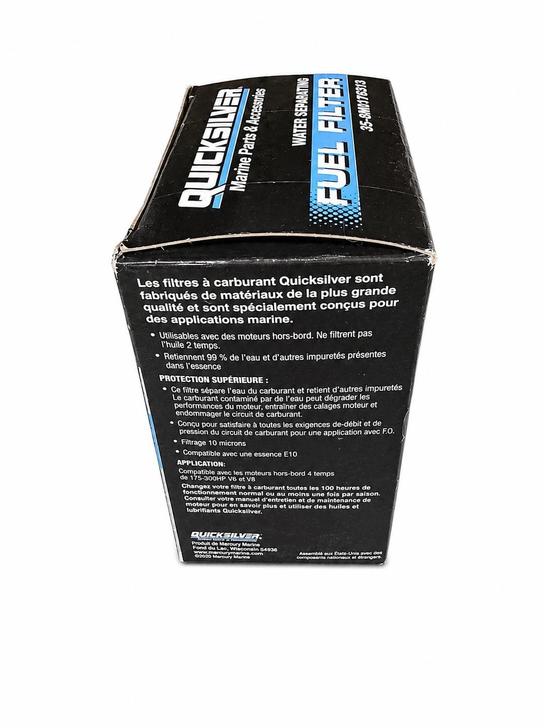 Quicksilver 35-8M0176313 Fuel Filter On-Engine Water Separating Mercury Marine - Thumbnail 7