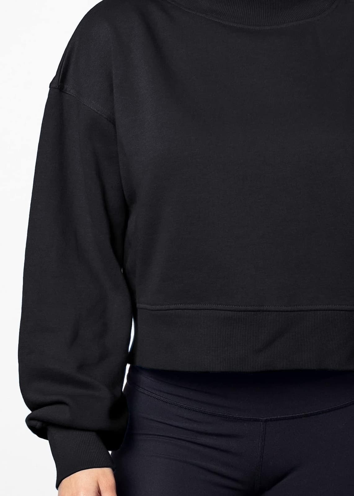 Chicka-D Women's Florida State Seminoles Hailey Pullover Sweatshirt Black Large - Thumbnail 4