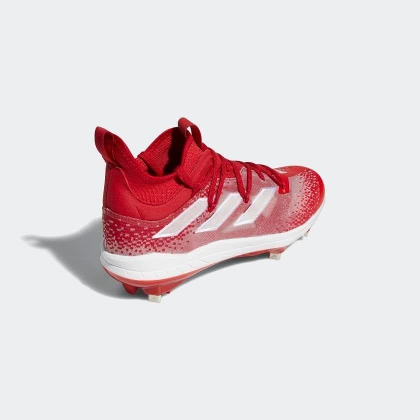 Adidas Adizero Afterburner NWV Red Metal Baseball Cleats Red Size 7.5 $150 Value - Thumbnail 6