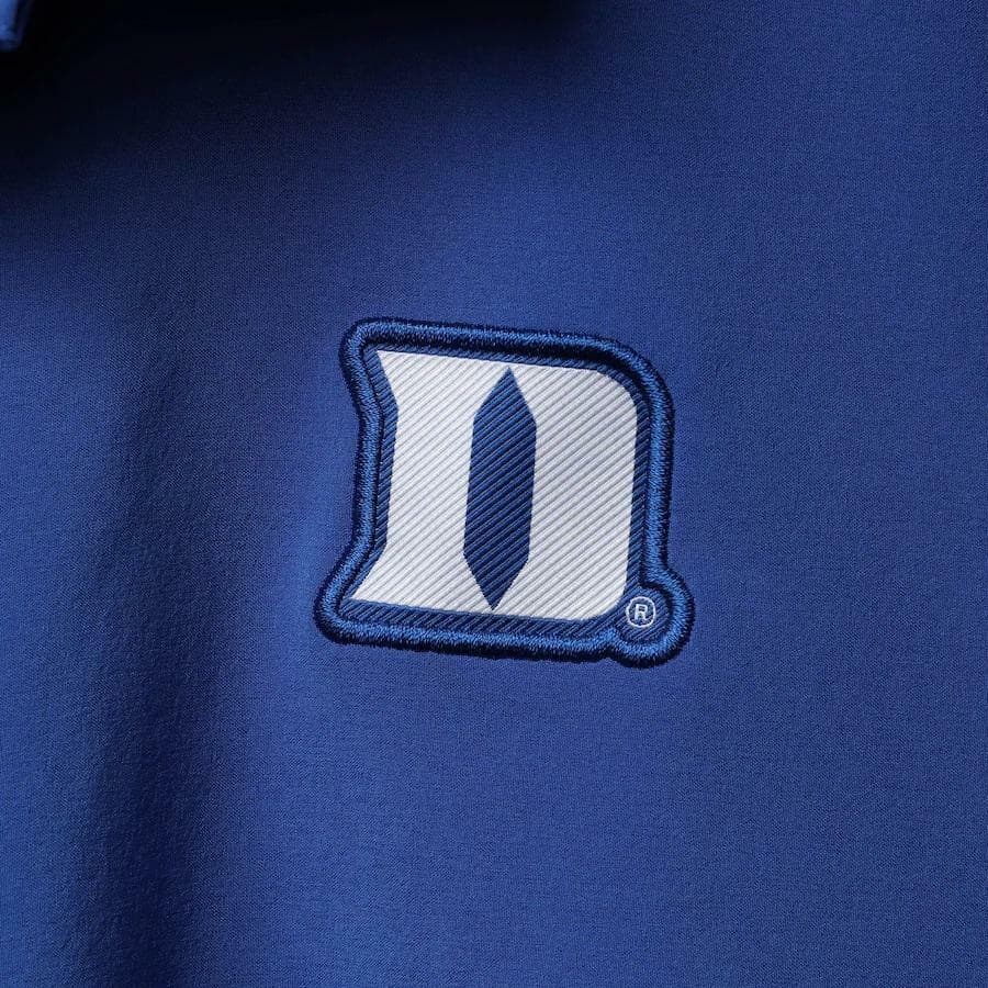 Nike Men's Duke Blue Devils Dri-Fit Elevated Flex On-Field Polo XL $87 Value - Thumbnail 4
