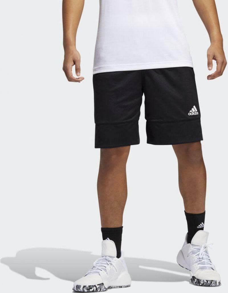 adidas Men's Climalite 3G Speed Reversible Polyester Shorts Medium Black - Thumbnail 14