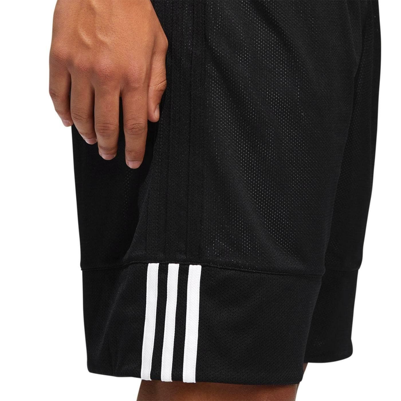 adidas Men's Climalite 3G Speed Reversible Polyester Shorts Medium Black - Thumbnail 10
