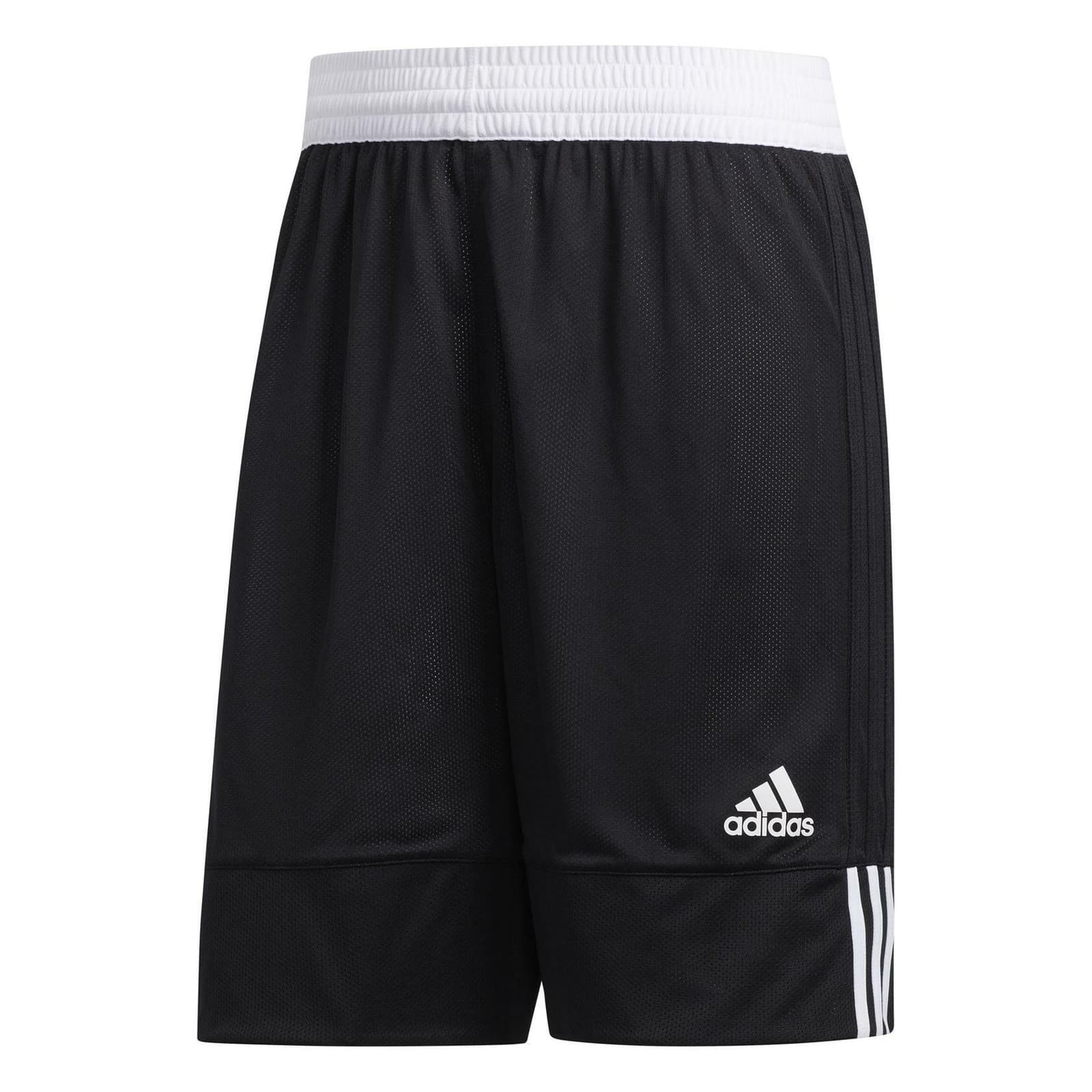 adidas Men's Climalite 3G Speed Reversible Polyester Shorts Medium Black - Thumbnail 3