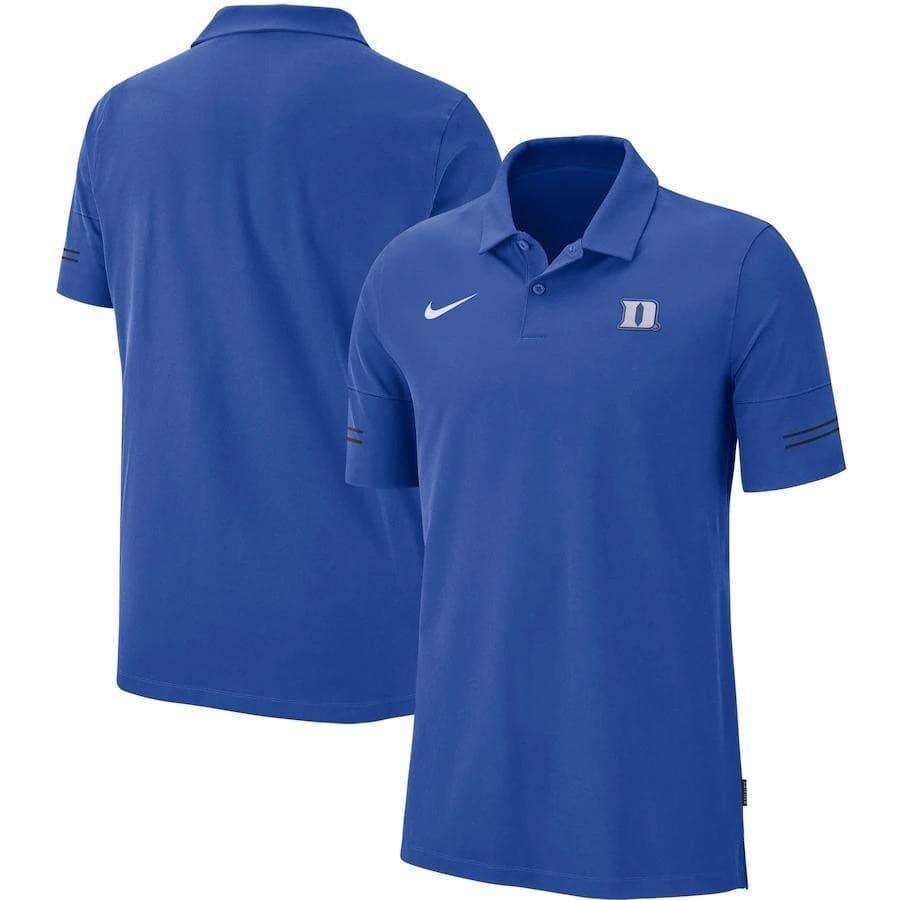 Nike Men's Duke Blue Devils Dri-Fit Elevated Flex On-Field Polo XL $87 Value - Thumbnail 5