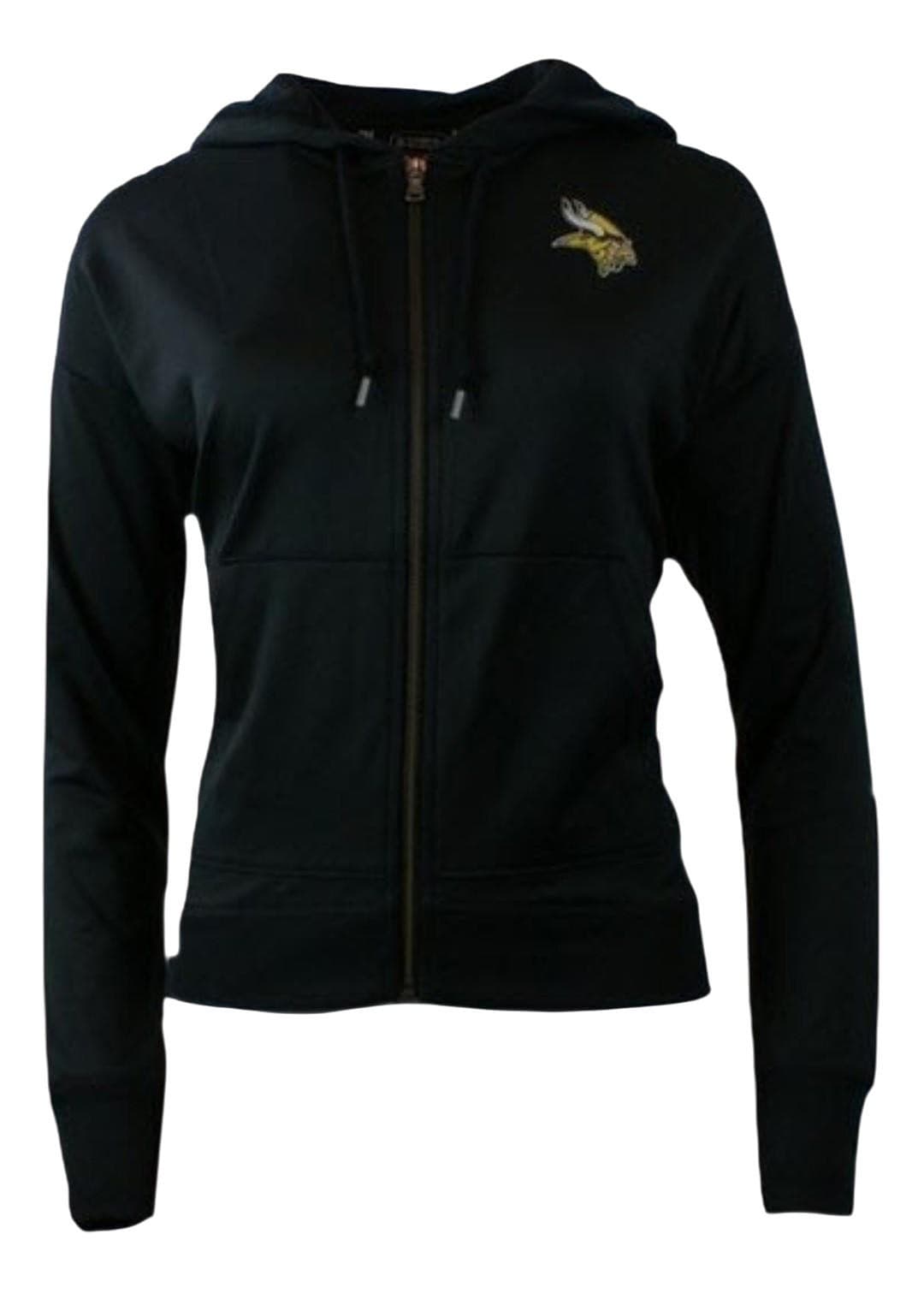 Under Armour Women's Minnesota Vikings ColdGear Combine Full Zip Hoodie Small - Thumbnail 2