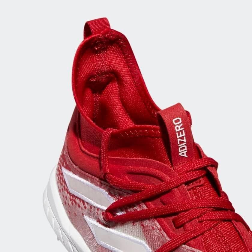 Adidas Adizero Afterburner NWV Red Metal Baseball Cleats Red Size 7.5 $150 Value - Thumbnail 10