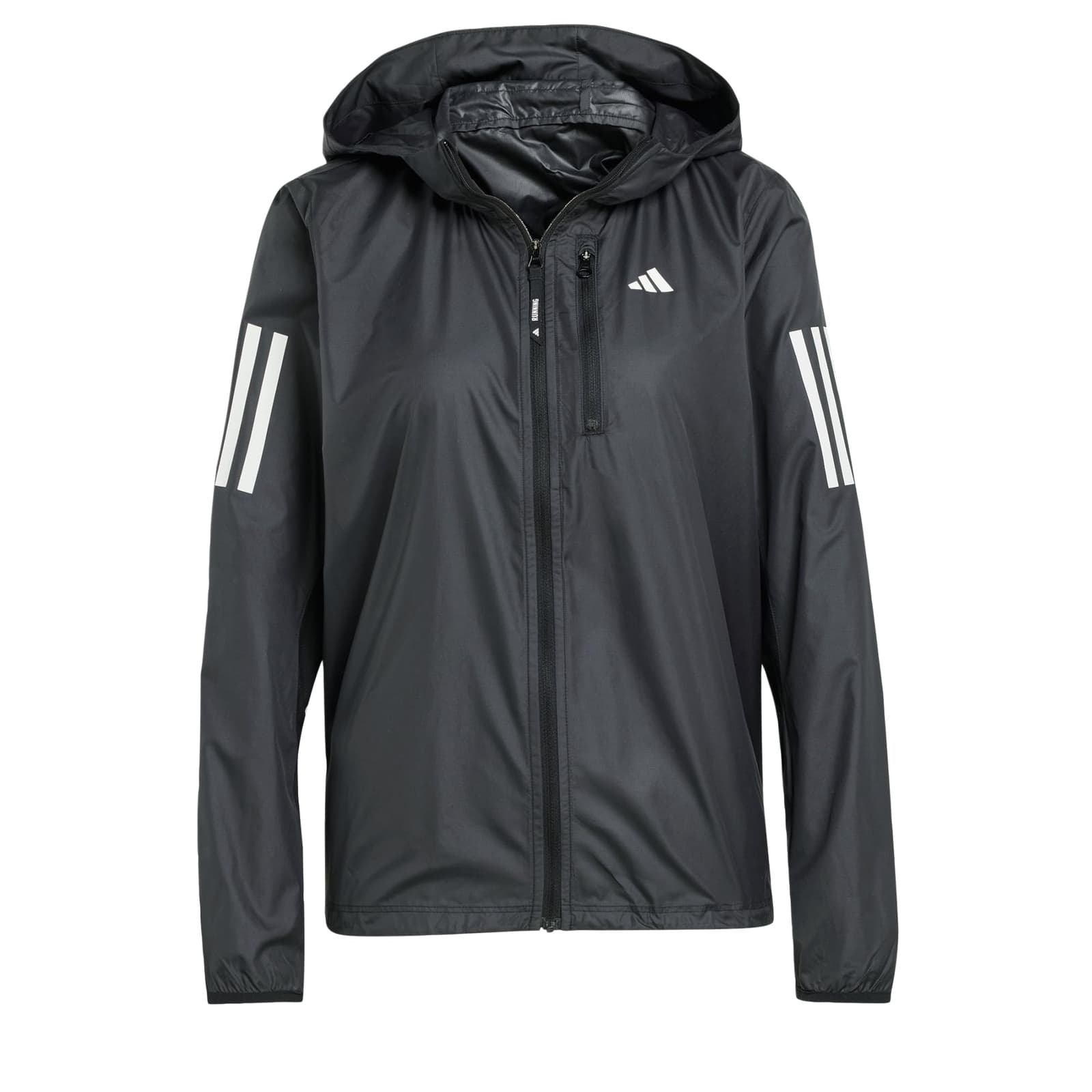 adidas Women's Own The Run Performance Jacket Black Small $97 Value - Thumbnail 6
