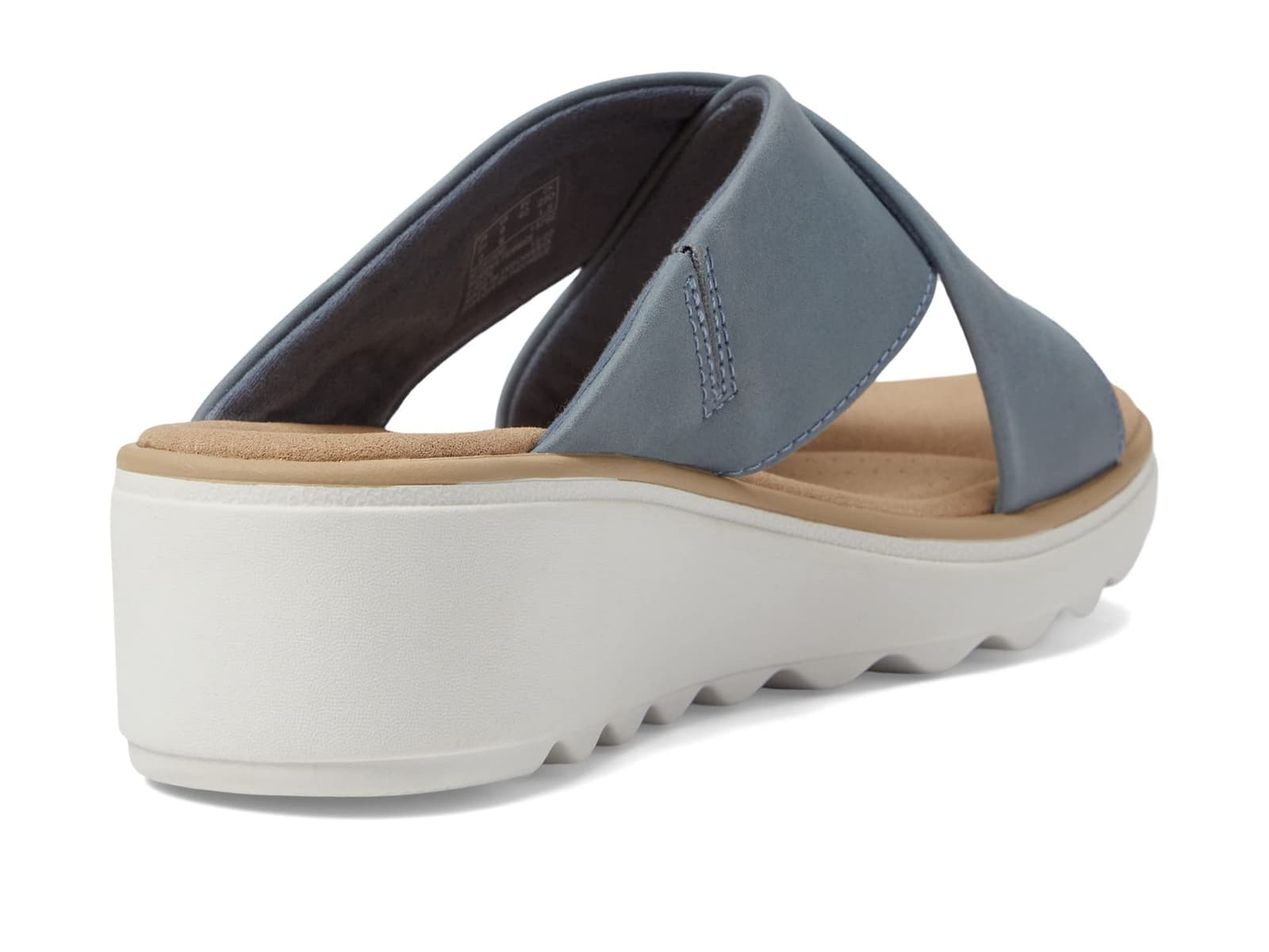Clarks Women's Jillian Jem Crisscross Slip On Wedge Sandals $105 Value Size 9 - Thumbnail 4