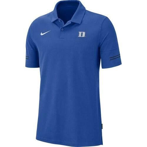 Nike Men's Duke Blue Devils Dri-Fit Elevated Flex On-Field Polo XXL $87 Value - Thumbnail 2