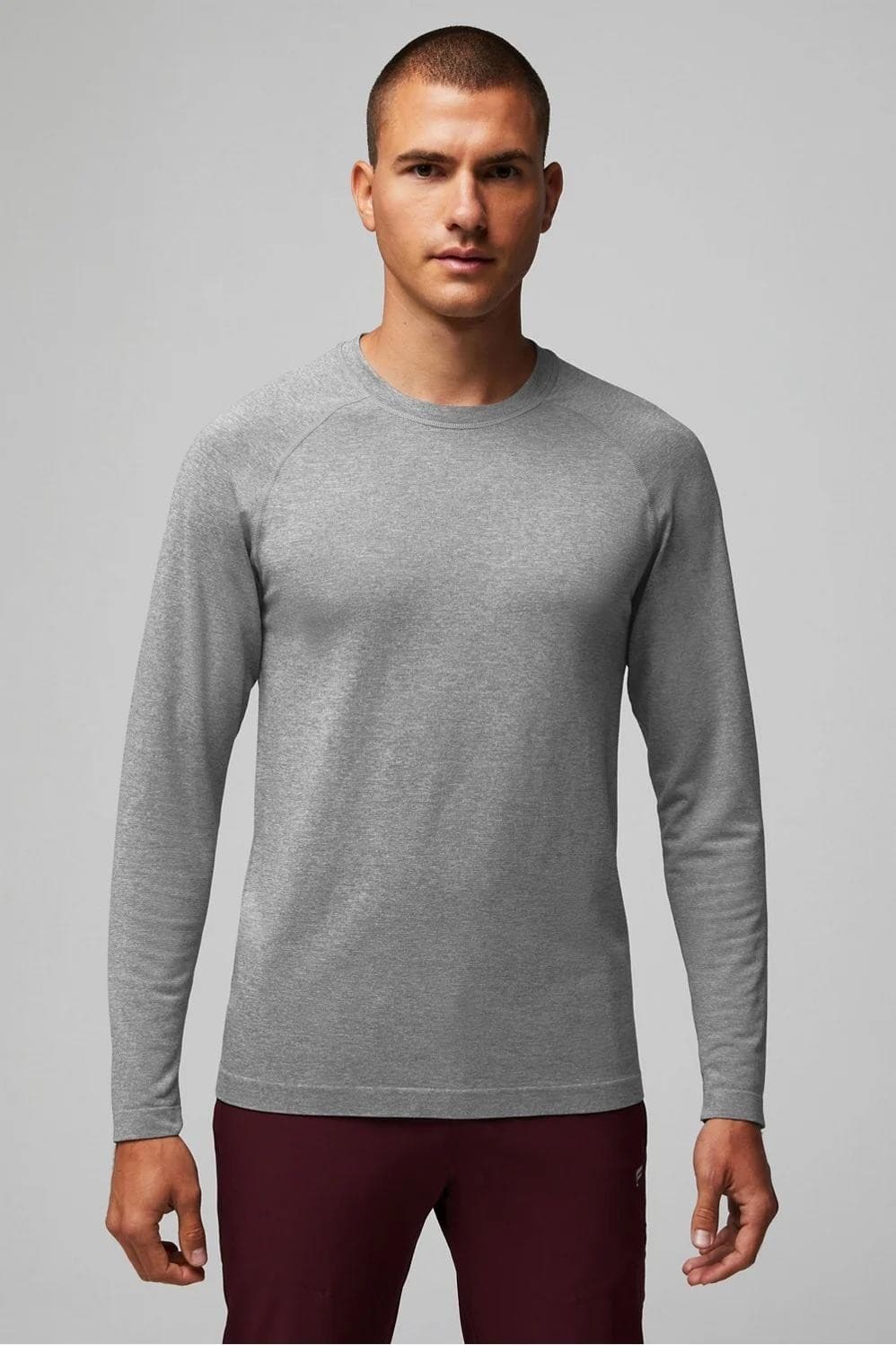 Fabletics Men's The Training Day Performance Long Sleeve T-shirt 2XL $67 Value - Thumbnail 5