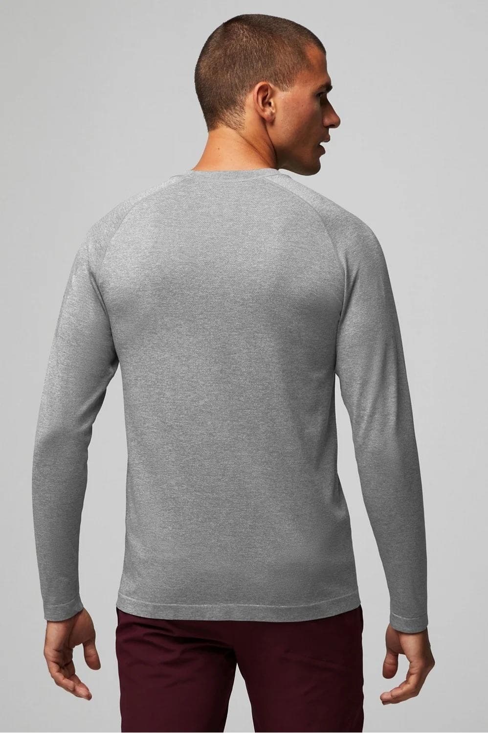 Fabletics Men's The Training Day Performance Long Sleeve T-shirt 2XL $67 Value - Thumbnail 2