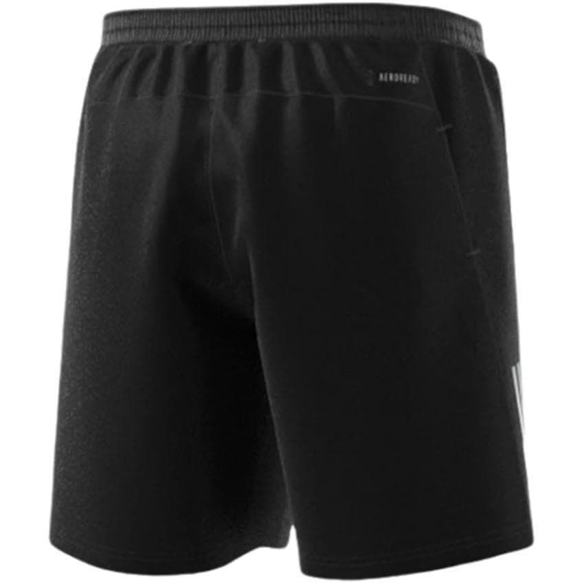 adidas Men's Aeroready Own The Run 7 inch Reflective Running Shorts Black XL - Thumbnail 2