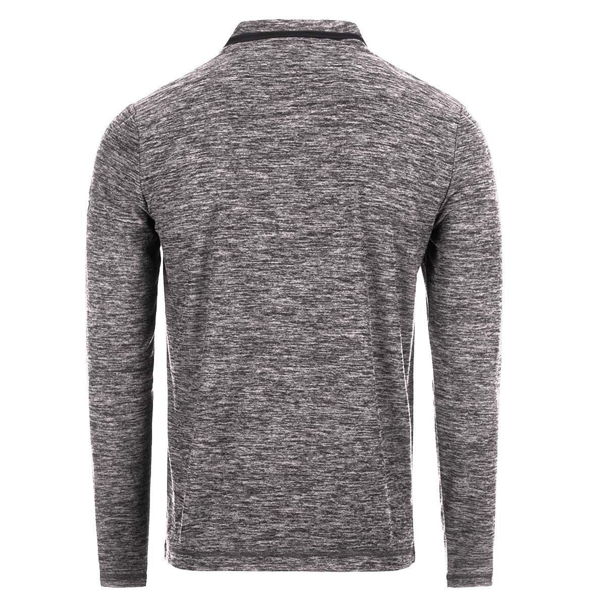 Canada Weather Gear Quarter Zip Pullover Top Grey Large $72 Value - Thumbnail 4
