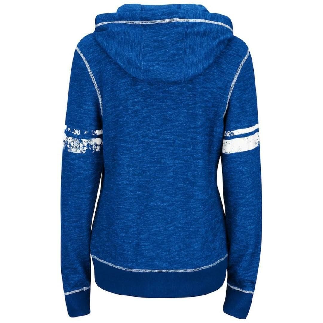 Majestic Women's Indianapolis Colts Athletic Tradition Zip Hoodie Blue Small - Thumbnail 6