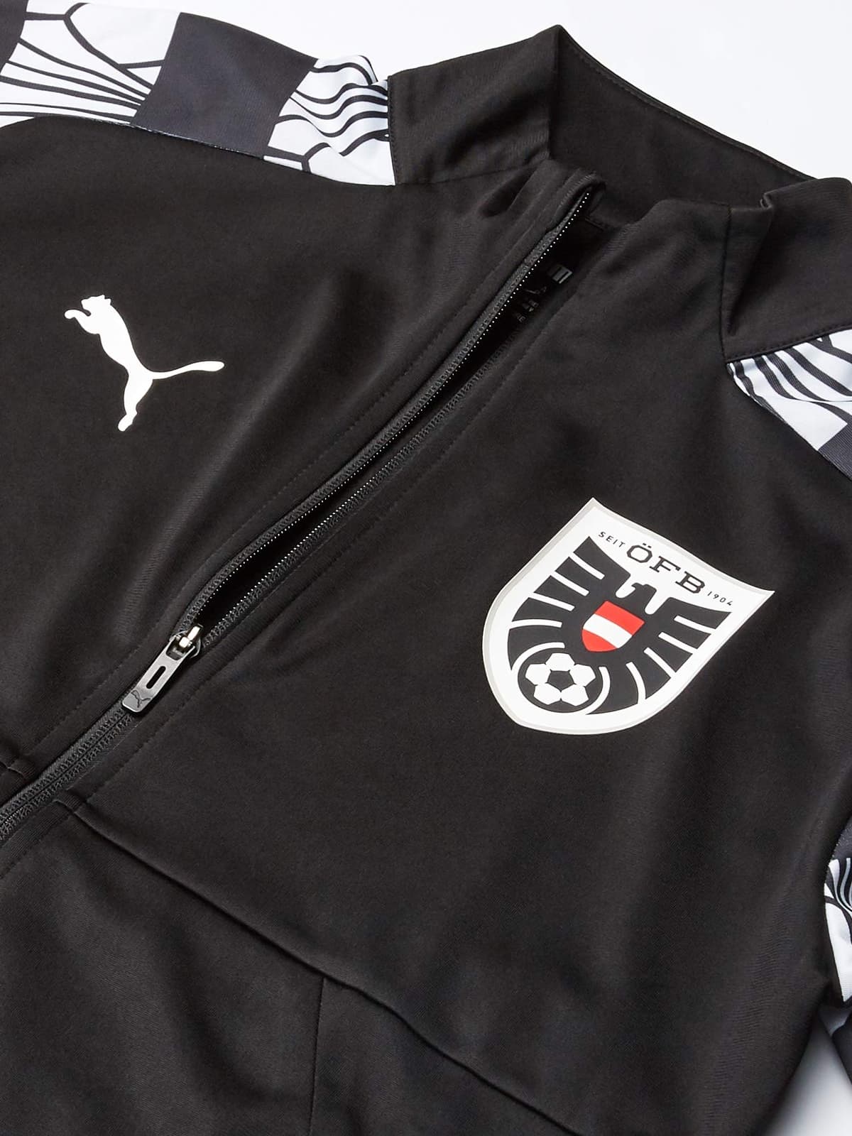Puma Men's Austria National Team Stadium Drycell Training Track Jacket Black 2XL - Thumbnail 7