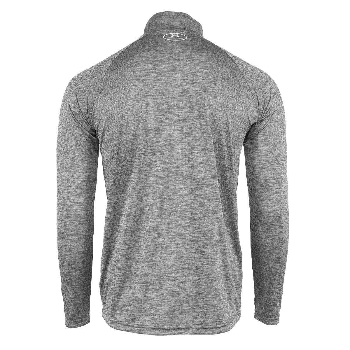Under Armour Men's UA Tech Half Zip Pullover Top Space Dye Black Large - Thumbnail 7