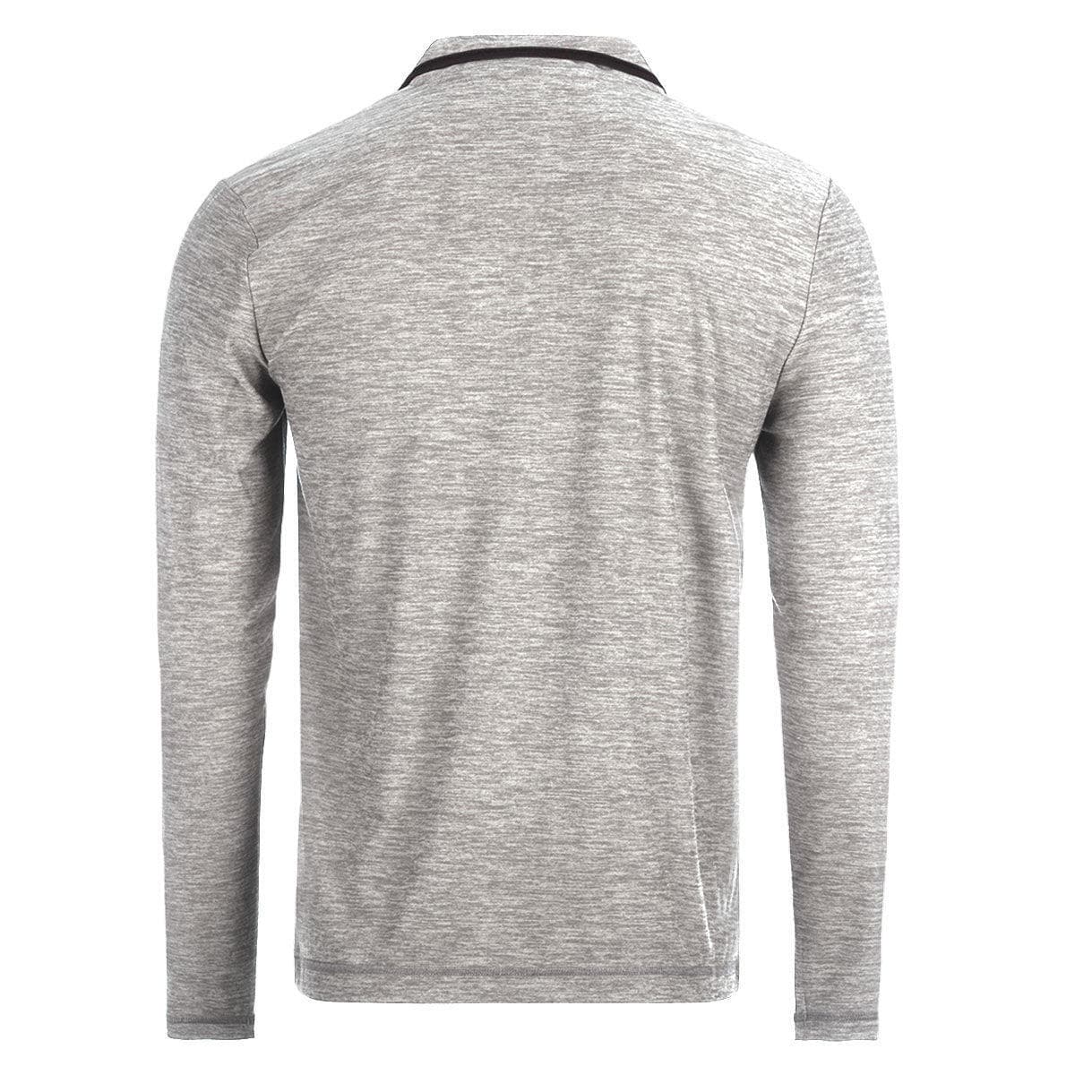 Canada Weather Gear Quarter Zip Pullover Top Artic Wolf Grey Large $72 Value - Thumbnail 3