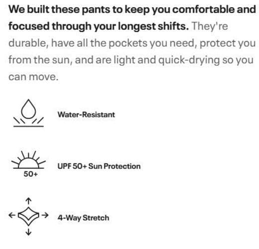 Under Armour Men's Stretch Defender UPF Storm Pants Beige 38x36 $85 Value - Thumbnail 9