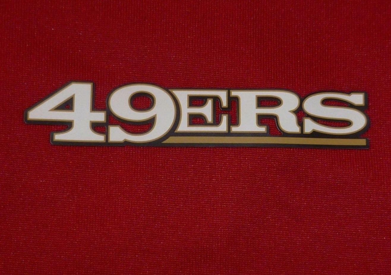 Nike Men's San Francisco 49ers Dri-Fit Coaches Short Sleeve Polo Red 3XL - Thumbnail 3