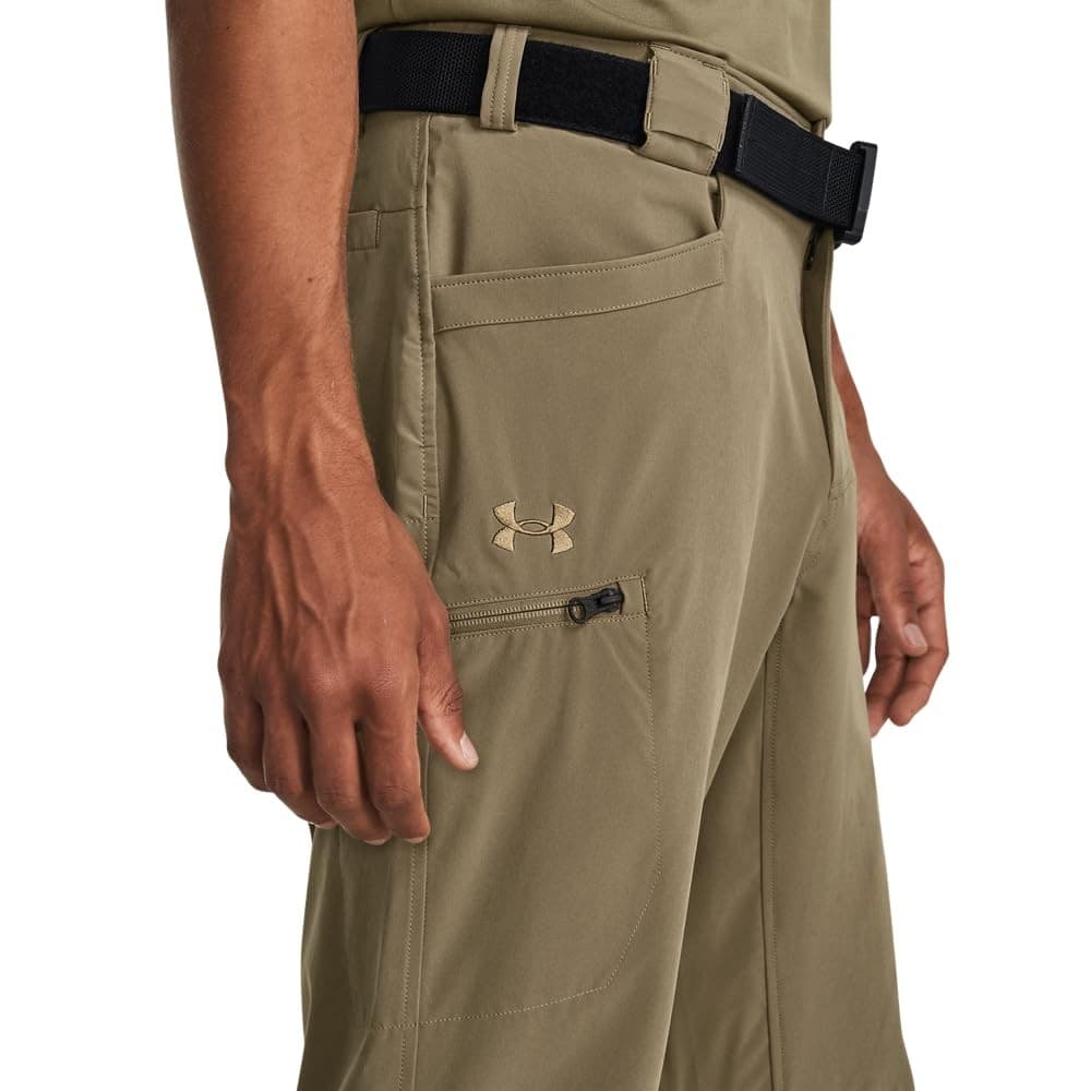 Under Armour Men's Stretch Defender UPF Storm Pants Beige 38x36 $85 Value - Thumbnail 5