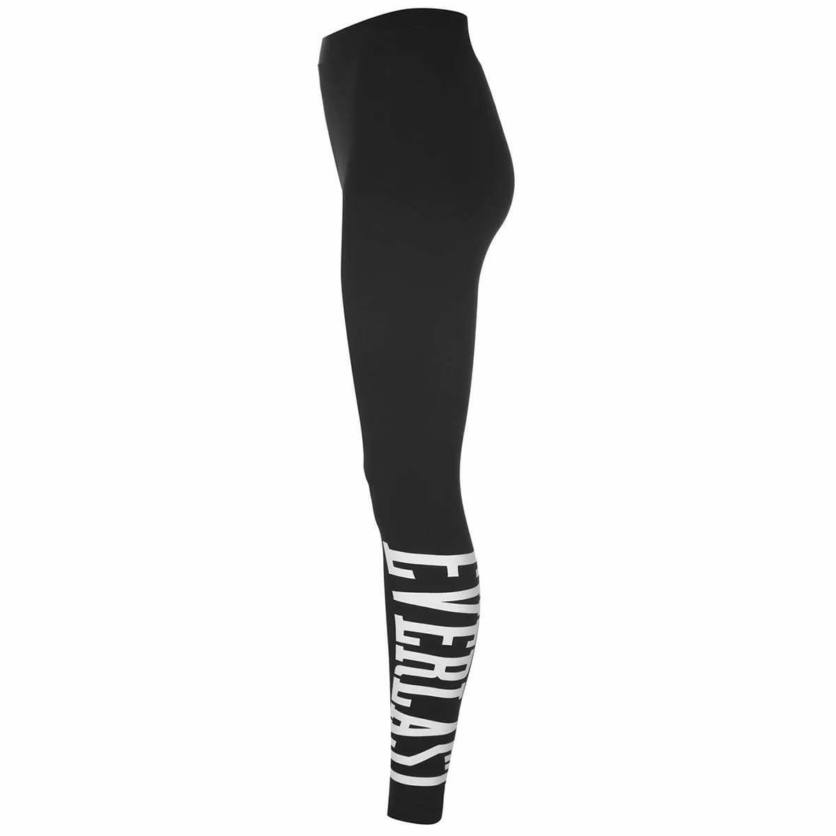 Everlast Women's Soft Breathable Cotton Blend Leggings Black Size 12 - Thumbnail 3