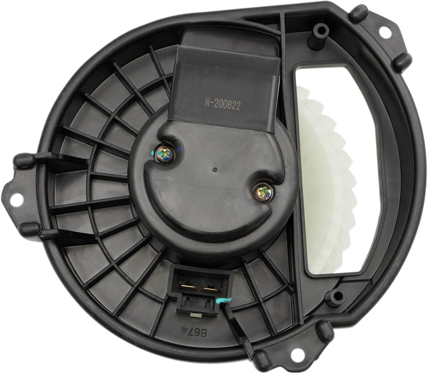 TRQ HVAC Heater Air Conditioning A/C Blower Motor w/ Fan Cage for Chrysler Jeep - Thumbnail 3