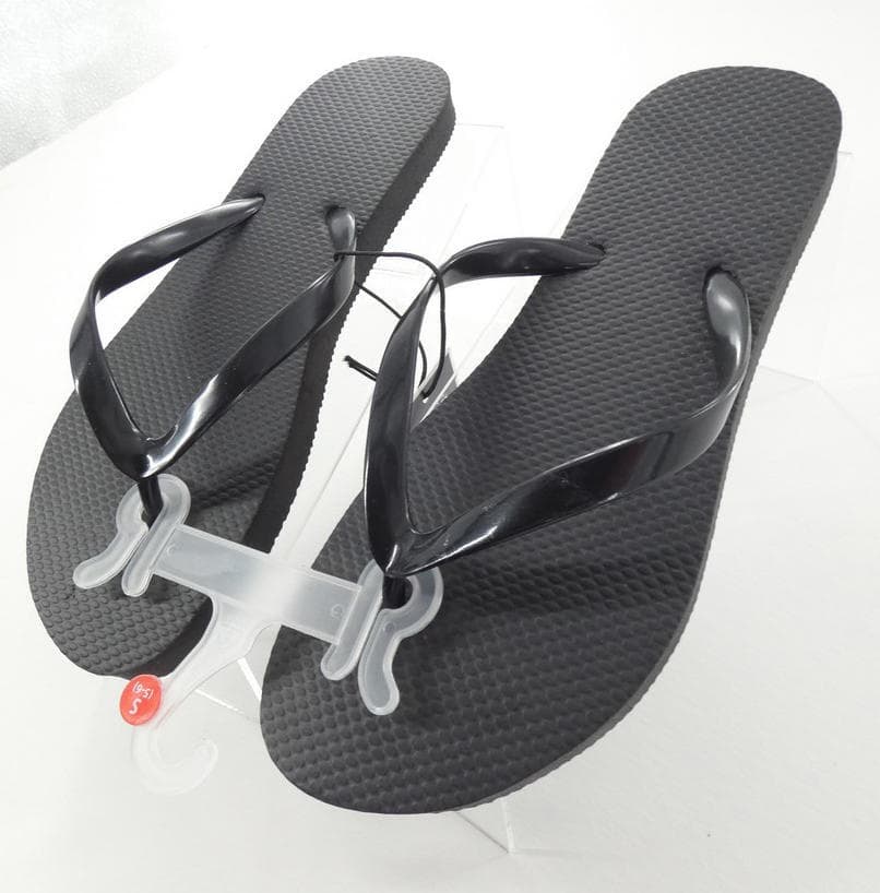 West Loop Women's Flip Flops Thongs Purple Black S (5-6) M (7-8) L (9-10) - Thumbnail 10