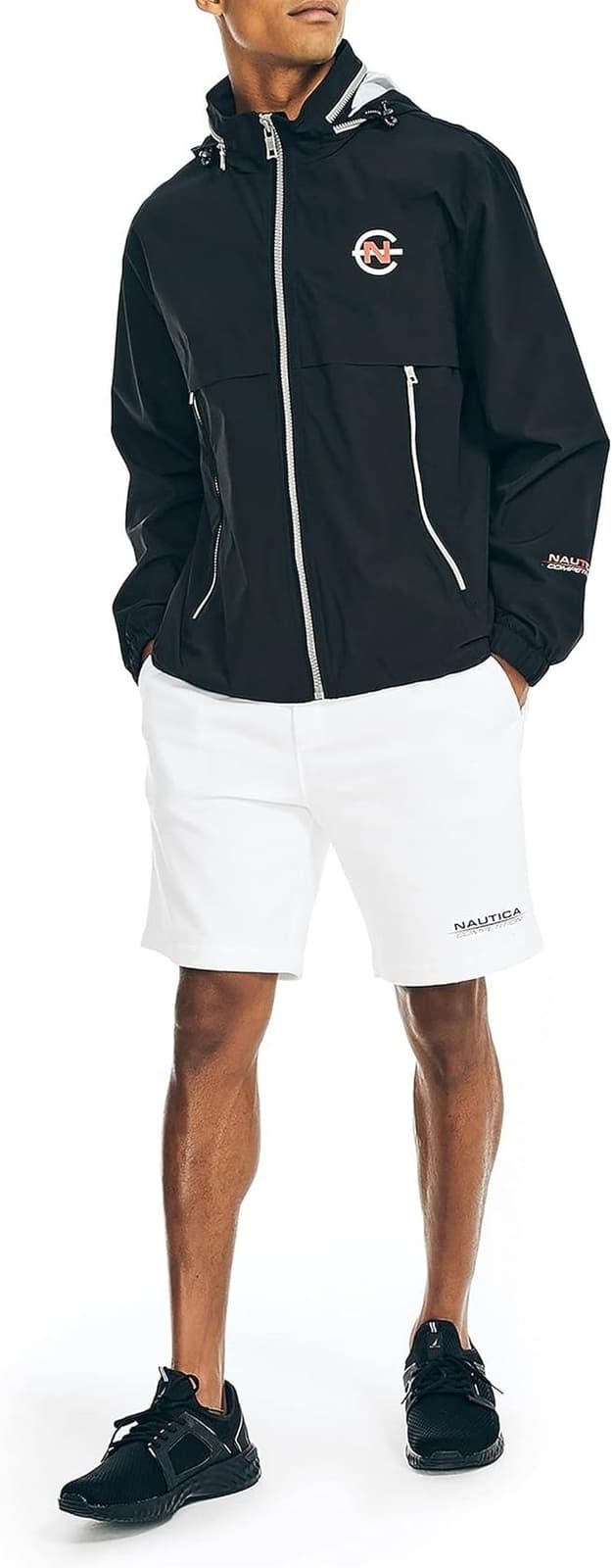 Nautica Competition Men's Weather Resistant Full Zip Jacket 2XL Black $160 Value - Thumbnail 7
