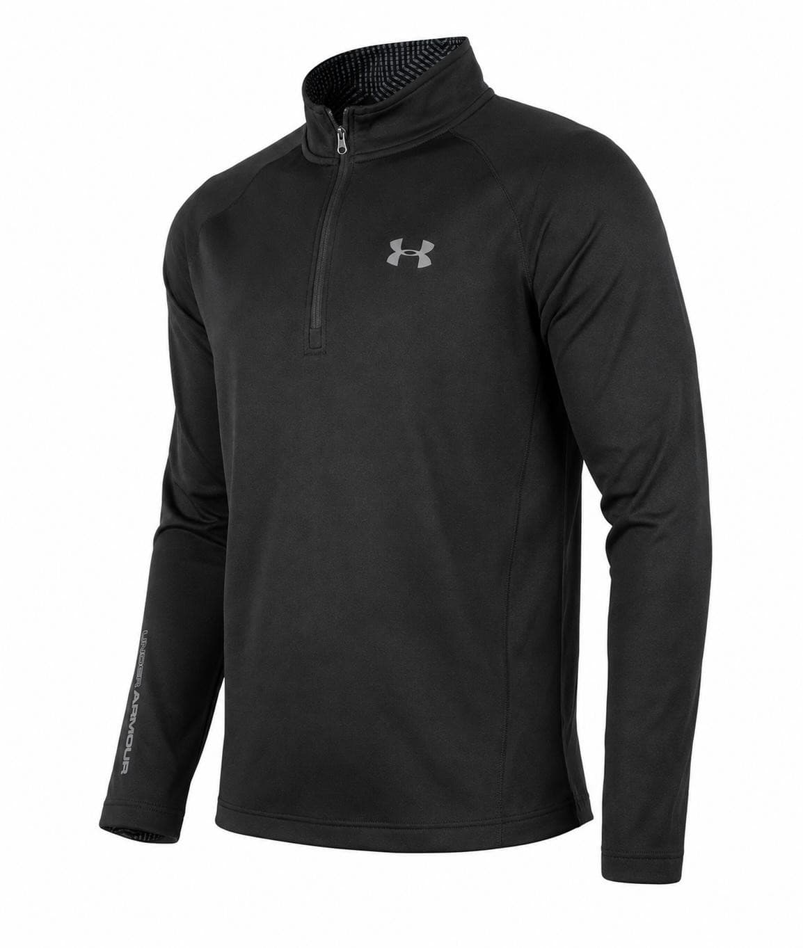 Under Armour Men's Cold Gear Infrared Quarter Zip Pullover Top Black XL - Thumbnail 7