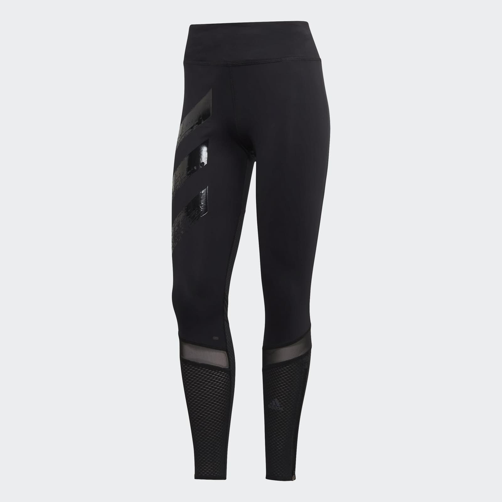 Adidas Women’s How We Do Aeroready Full Length Leggings Reflective Black Small - Thumbnail 3