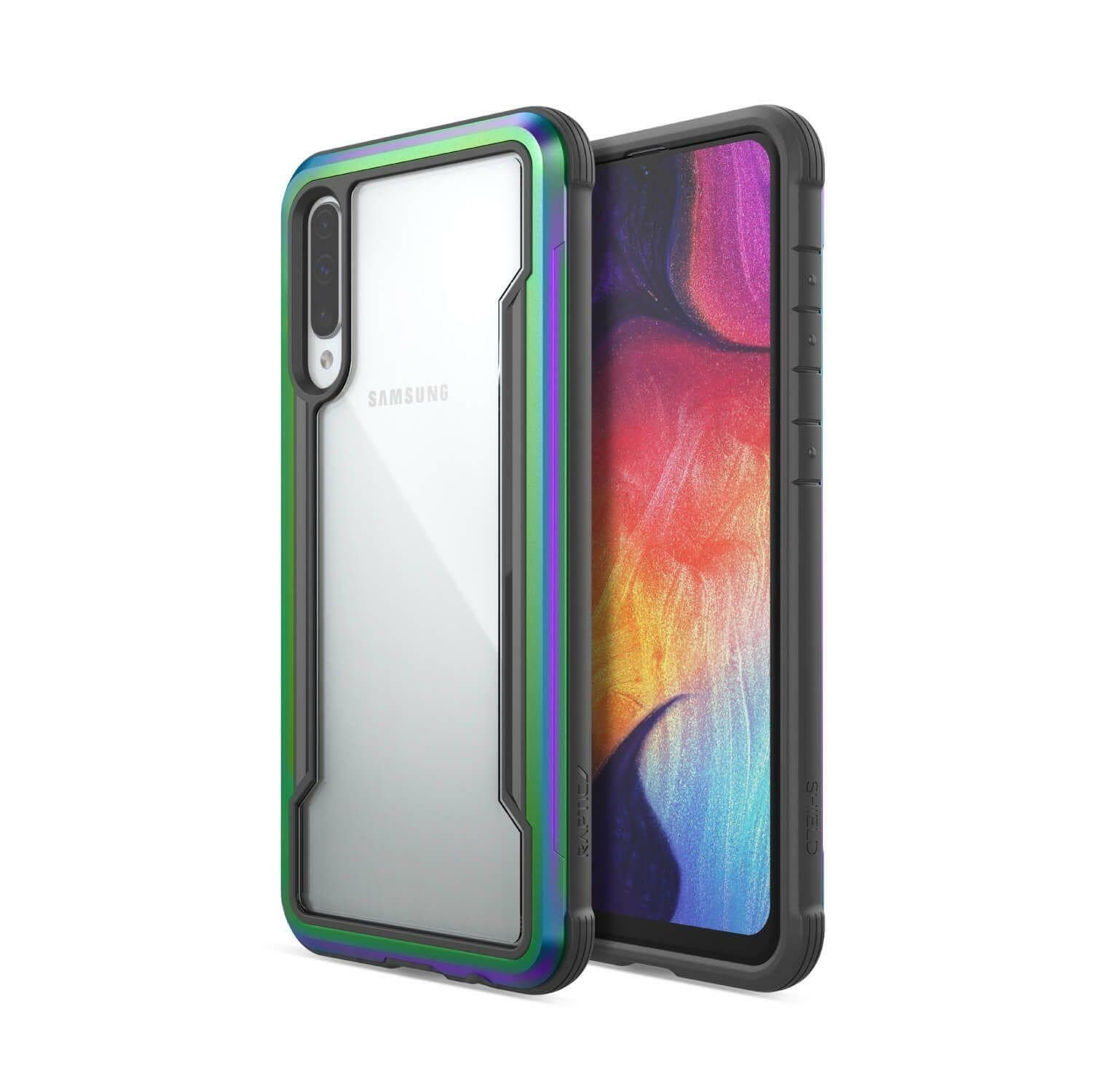 Raptic Shield Samsung Galaxy A50 Phone Case Shockproof Iridescent - Thumbnail 8