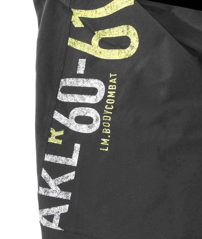 Reebok Men's PlayDry Les Mills Body Crossfit Combat Board Shorts XXL Black - Thumbnail 3