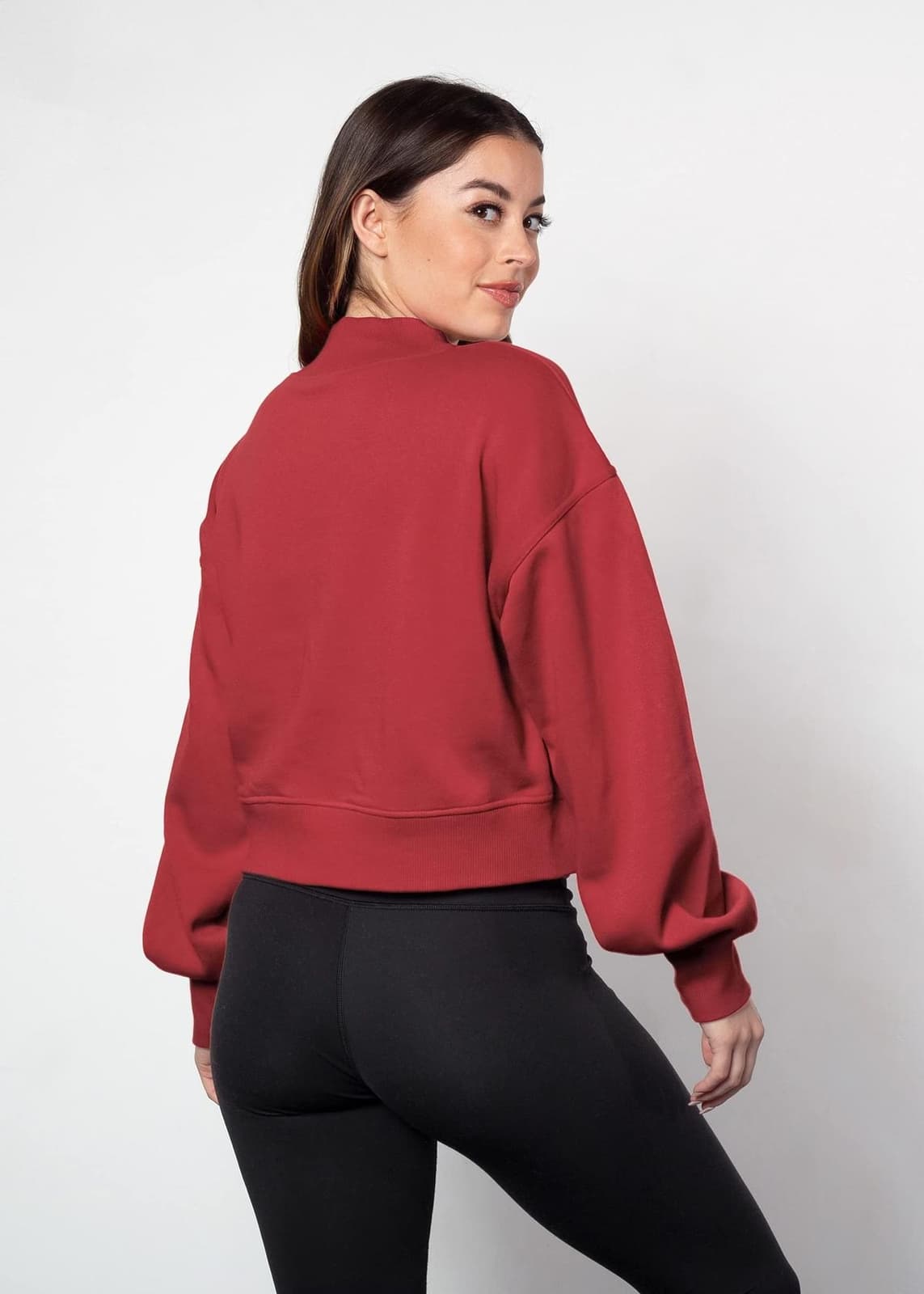 Chicka-D Women's Arkansas Razorbacks Hailey Pullover Sweatshirt Red XL - Thumbnail 3