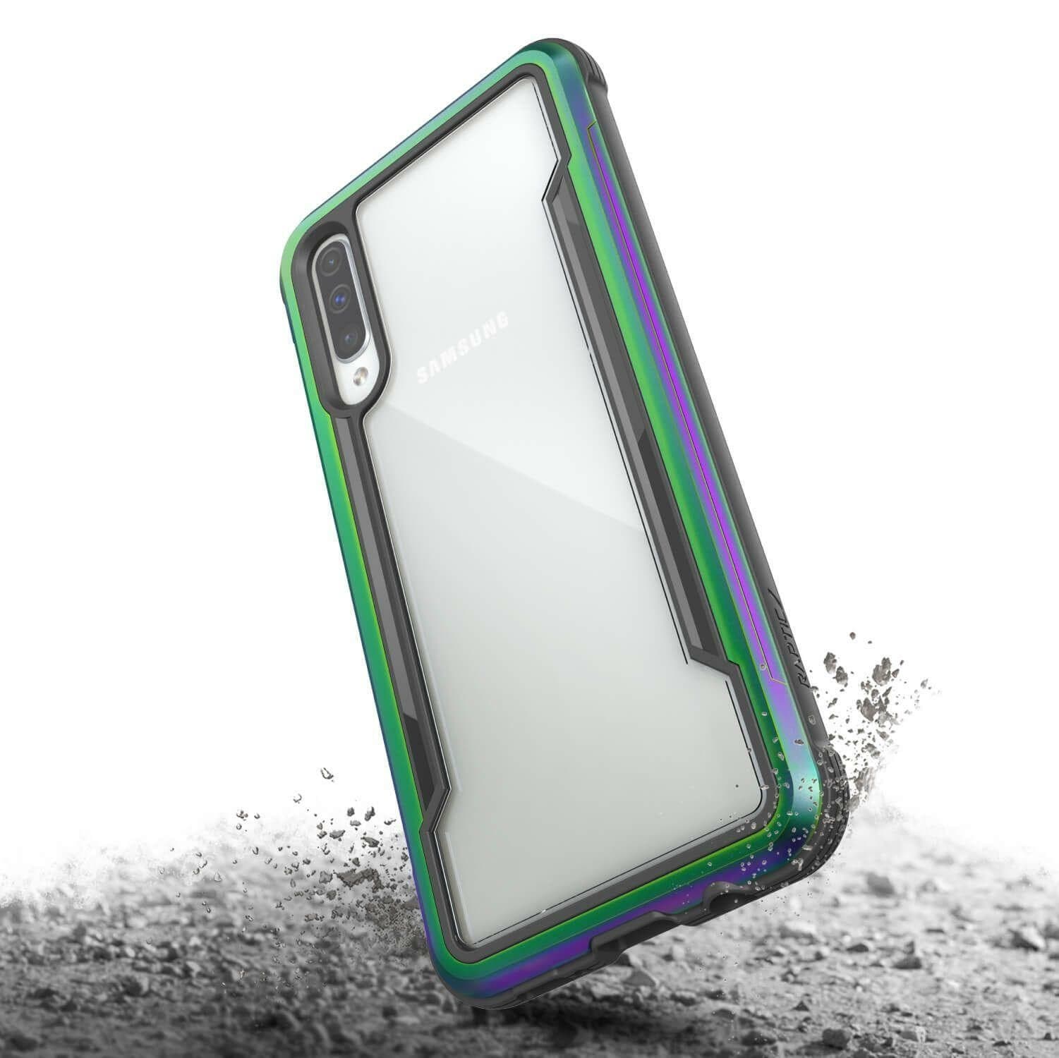 Raptic Shield Samsung Galaxy A50 Phone Case Shockproof Iridescent - Thumbnail 4